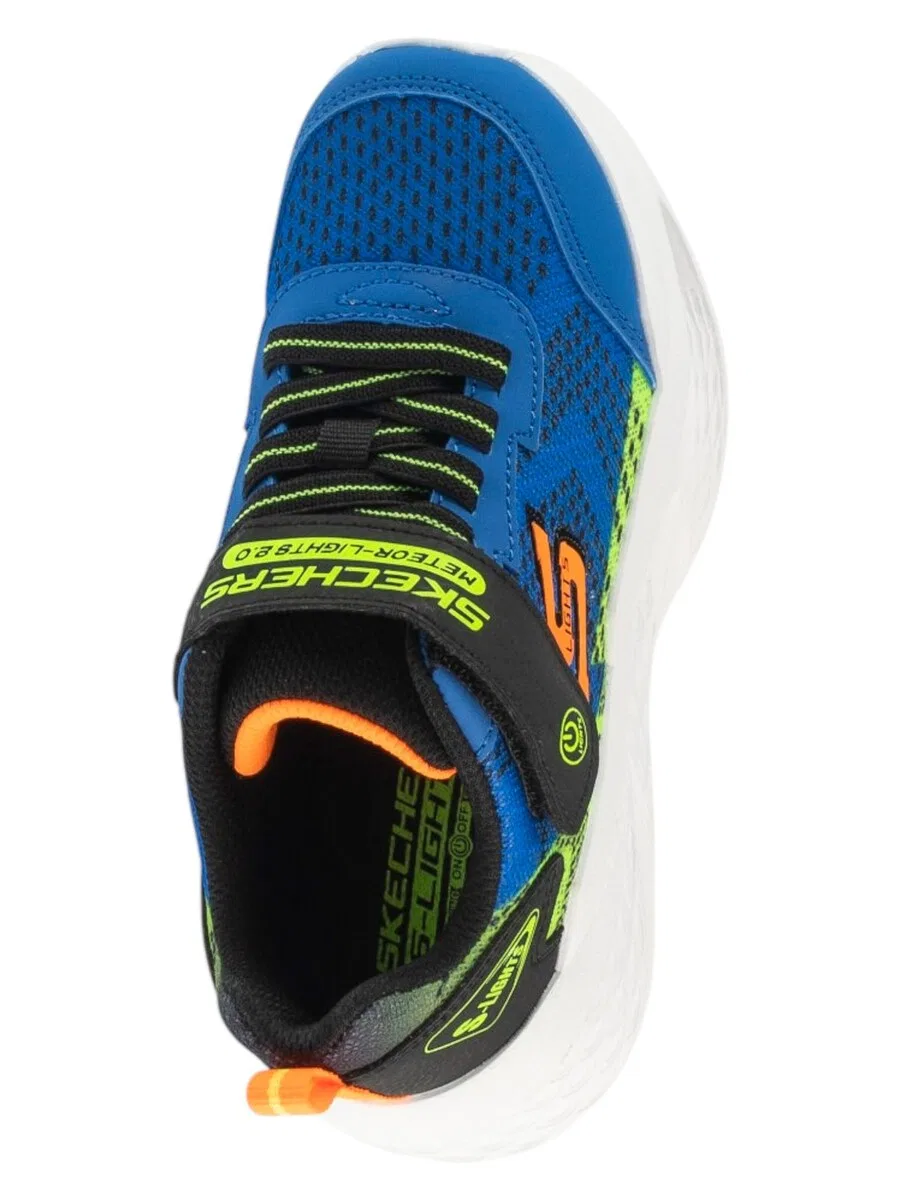Кроссовки SKECHERS 'Skechers Meteor-Lights - Krendox' синего цвета — фото 4