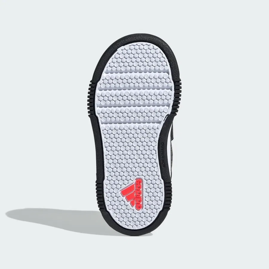 Кроссовки детские с липучками TensaurSport 2.0 C adidas, Бело-красный — фото 4