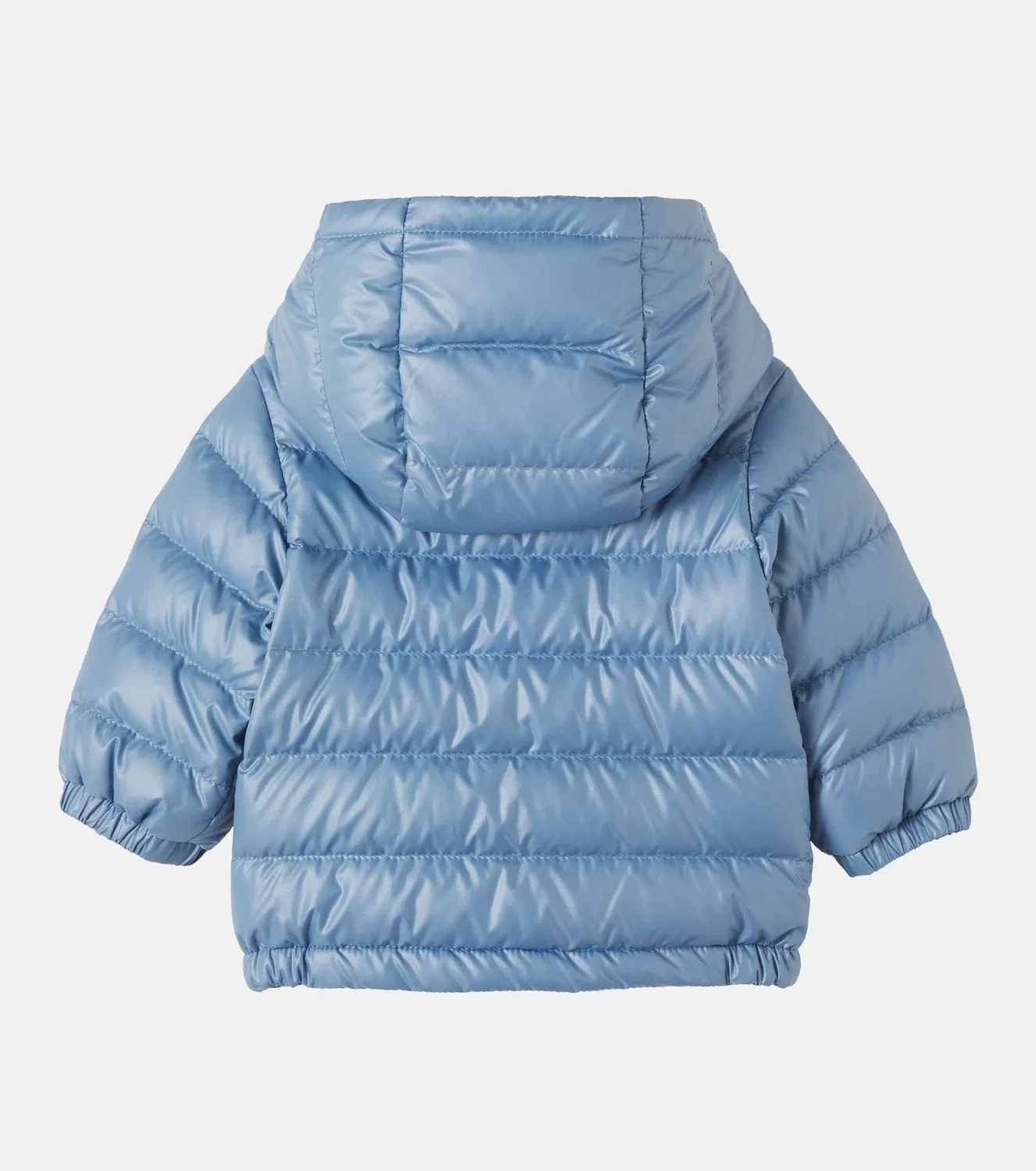 Детская легкая куртка с наполнителем из пуха Icarus Moncler Enfant, синий — фото 3