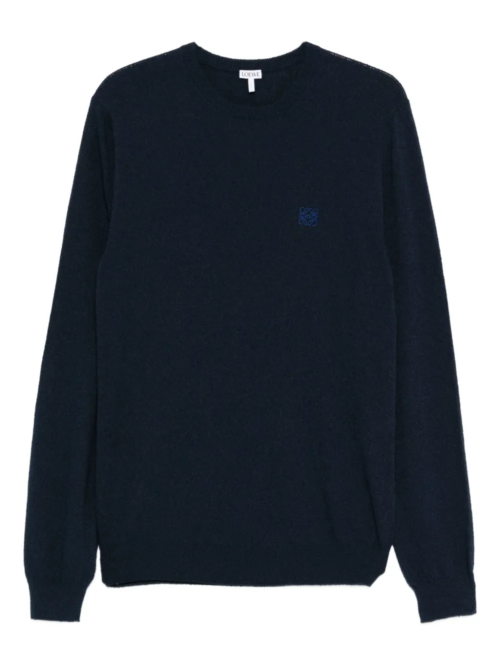 

Толстовка с вышитым логотипом LOEWE, синий