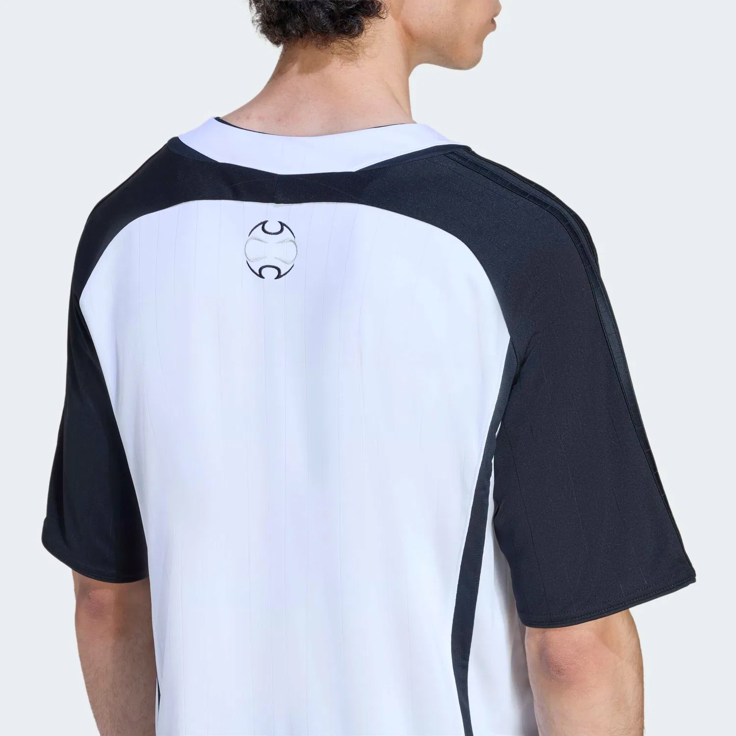 Мужская футболка с принтом в футбольном стиле Adidas Originals, White — фото 4