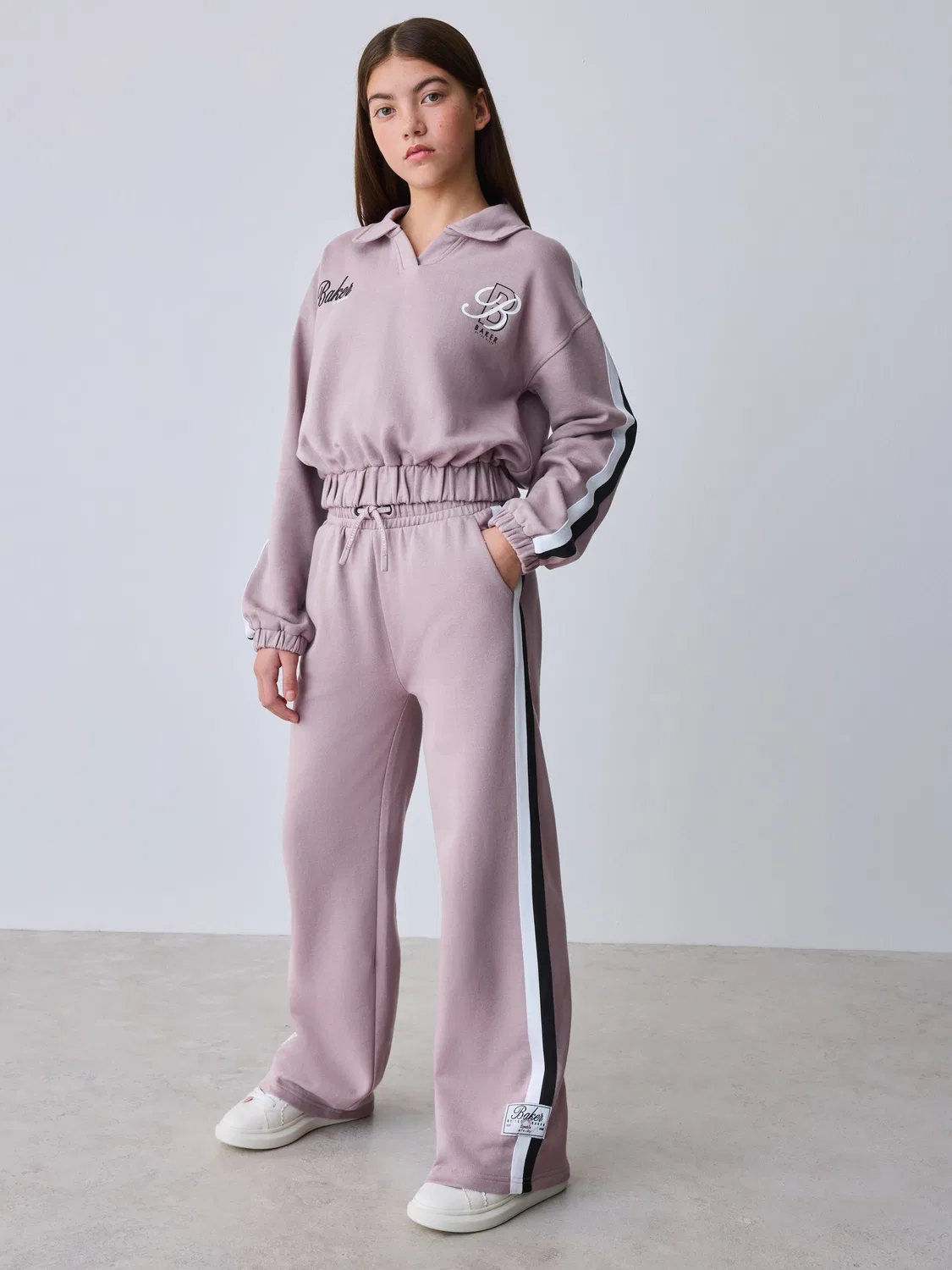 Спортивный костюм Baker by Ted Baker, дымчато-розовый