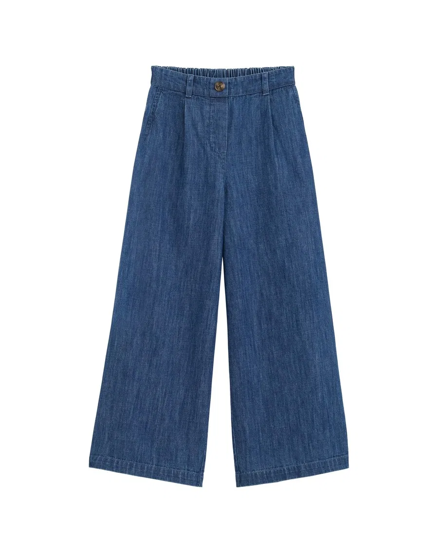 Джинсы WE Fashion Regular Jeans темно-синего цвета