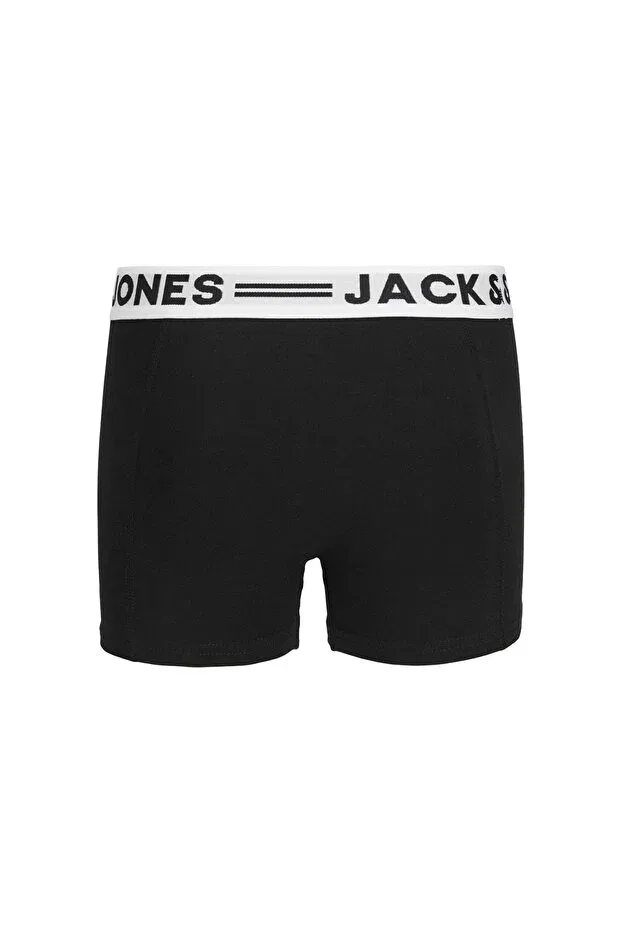 Детский комплект трусов для девочек 3 шт Jack & Jones, Black — фото 2