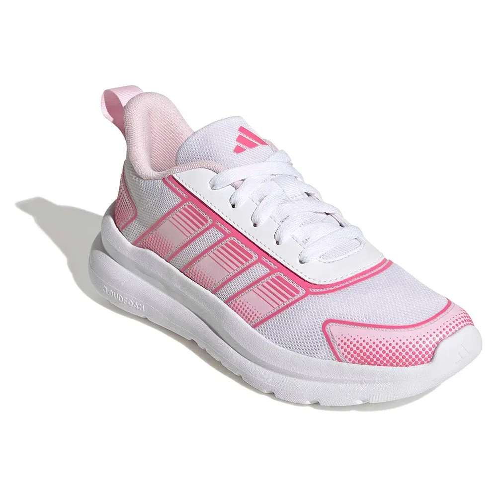 Детские кроссовки с широкой колодкой Tensaur Run 4.0 Wide Adidas, White — фото 2