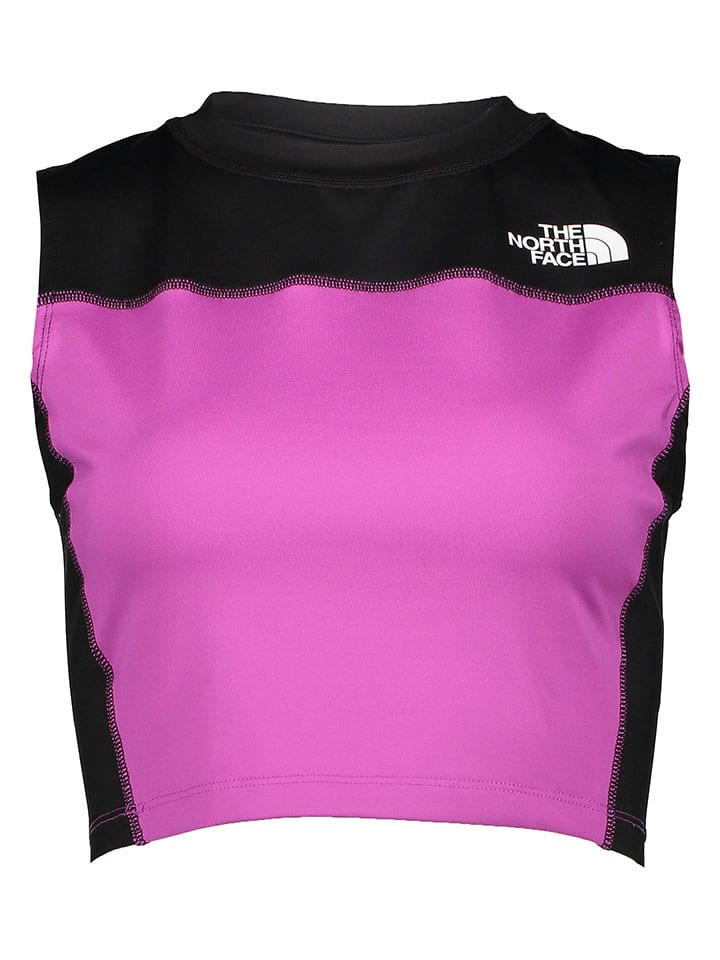 

The North Face Тренировочная футболка фиолетово-черного цвета