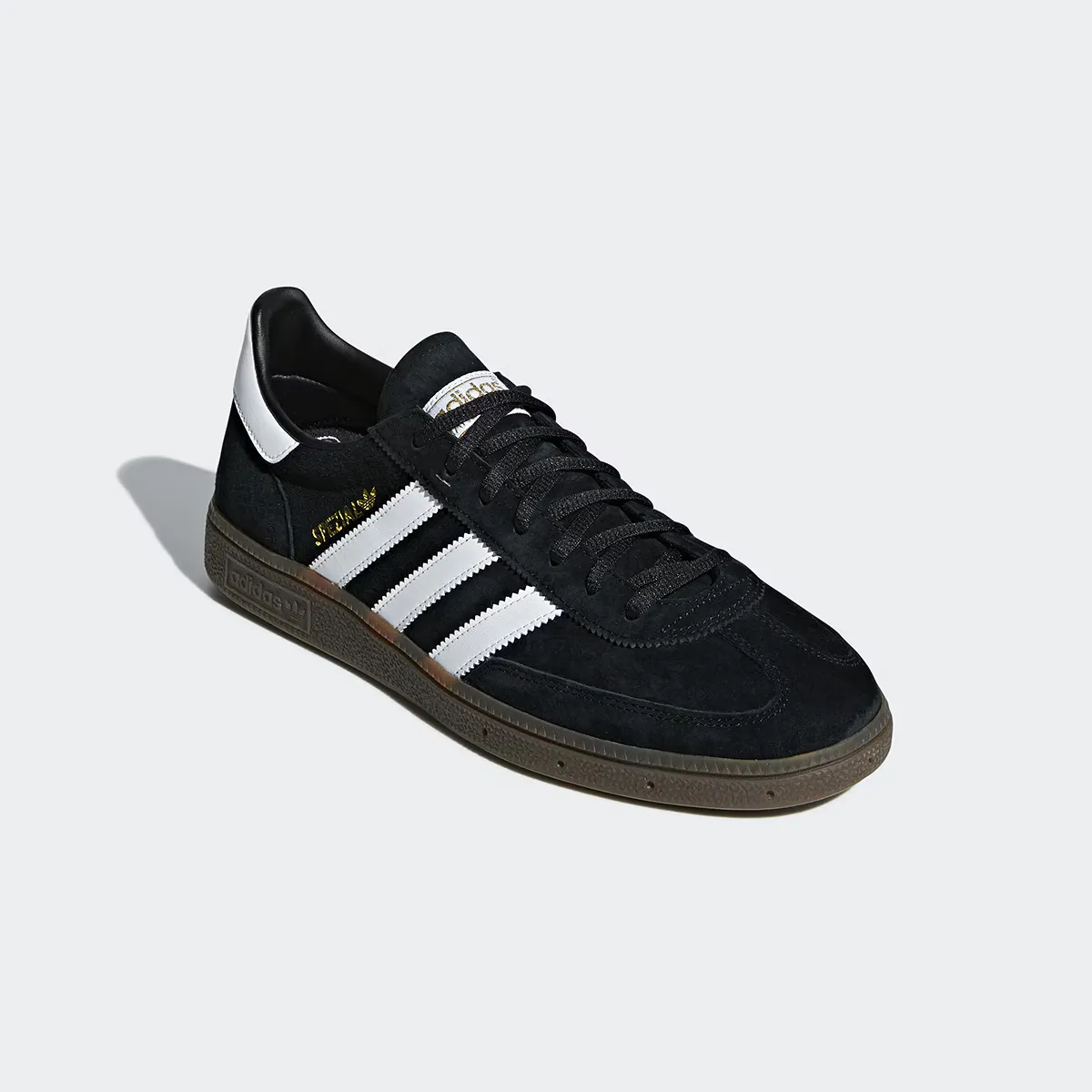 Кроссовки унисекс Handball Spezial Adidas Originals casual, черный — фото 2