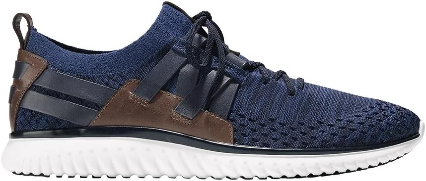 Мужские тканые кроссовки Cole Haan Grand Motion Stitchlite, белый/бежевый — фото 3
