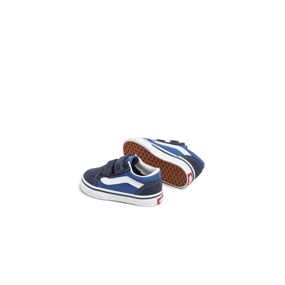 Детские повседневные кеды Old Skool V Vans, темно-синий — фото 3