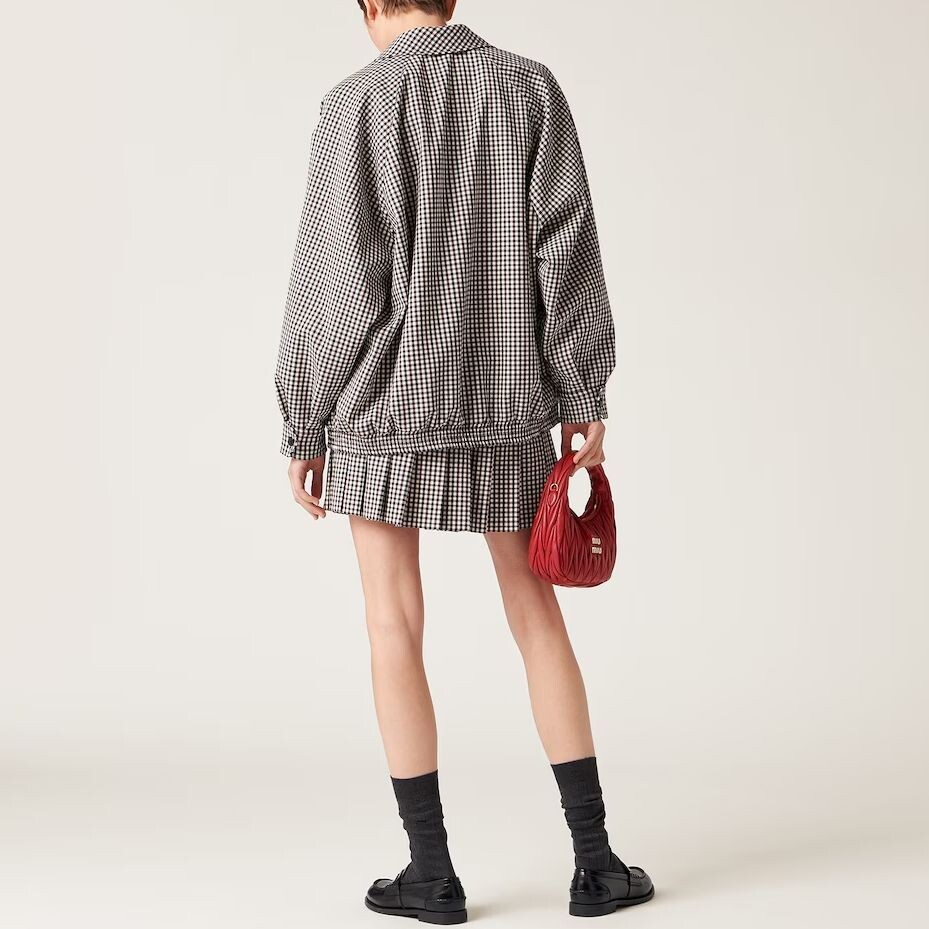 Юбка Miu Miu, бордовый — фото 3