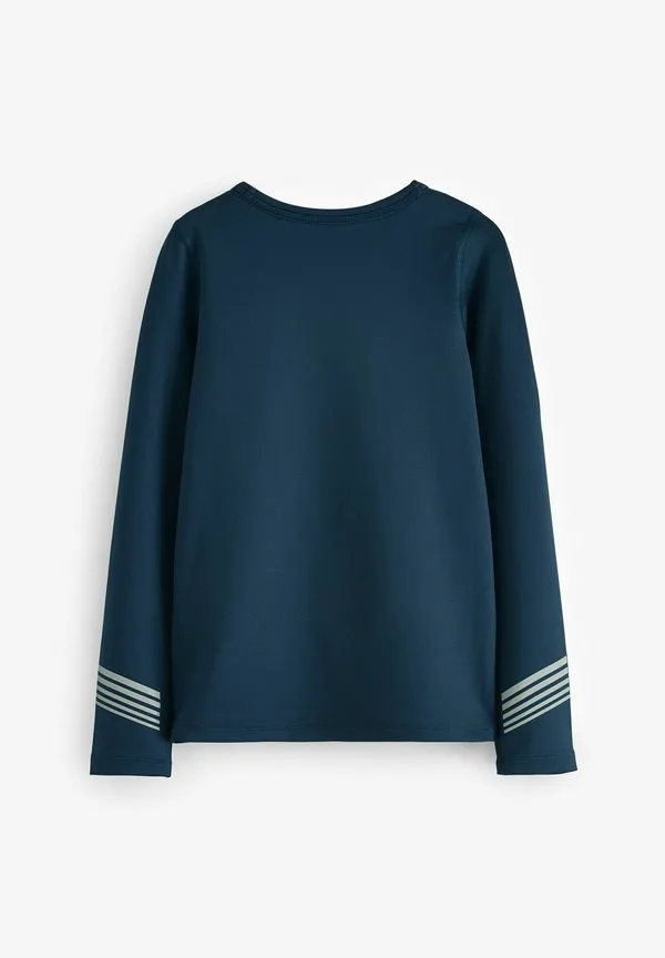 Футболка с длинным рукавом, стандартного кроя, нижнее белье. Next, Navy Blue — фото 2