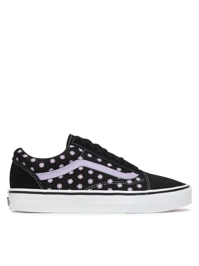 Vans Кроссовки Old Skool VN000ECUPRP1 из черной ткани