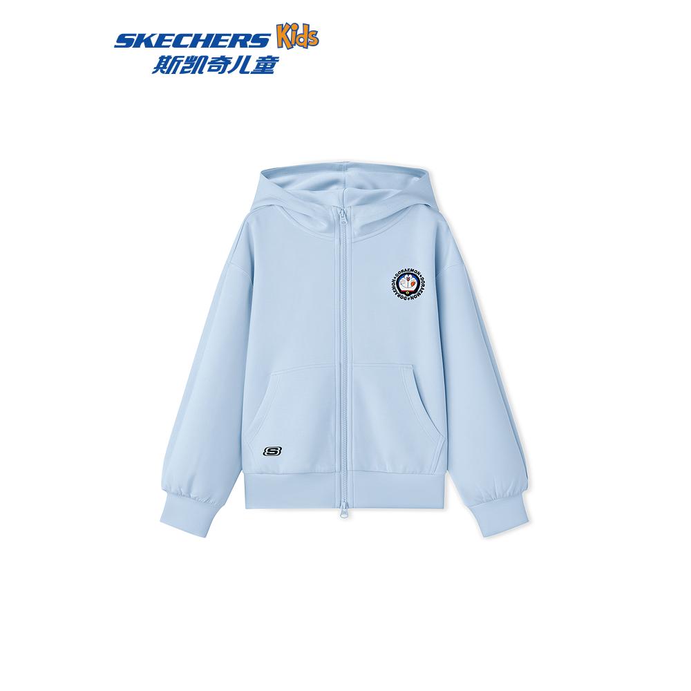 Унисекс куртка с капюшоном Moderate Skechers, daybreak серый/01ds — фото 2