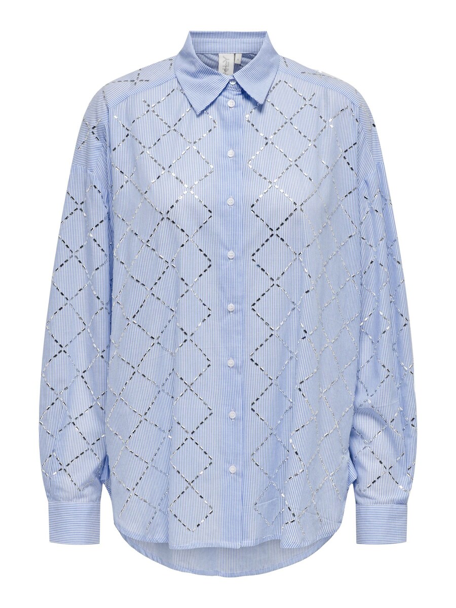 

Рубашка ONLY Blouse ONLJulie, пыльно-голубой
