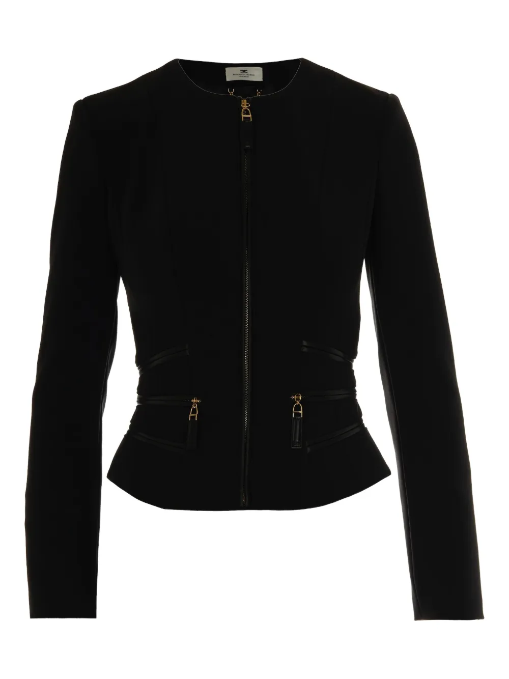 

Куртка на молнии Elisabetta Franchi, черный