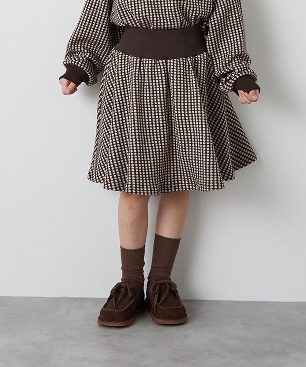 Юбка-кардиган из трикотажа Riziere, Brown