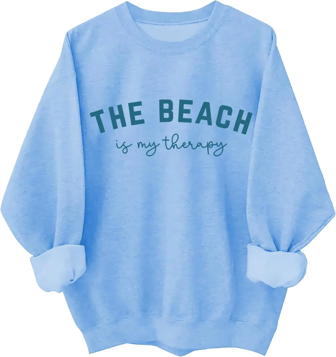 

Толстовка с принтом "The Beach Is My Therapy" Racsea