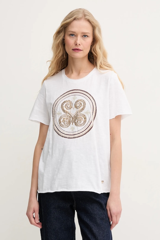 

Хлопковая футболка Mos Mosh, белый