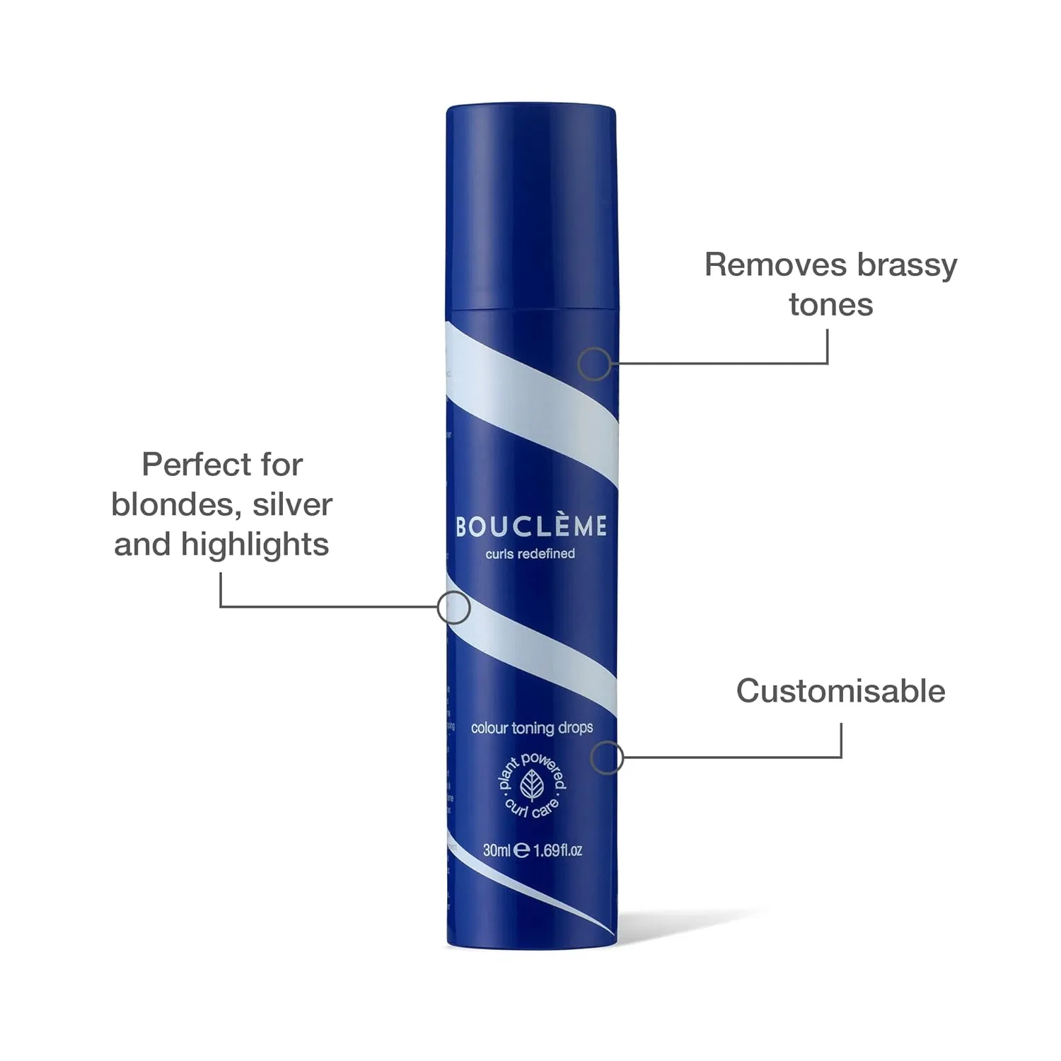 Тонирующие капли Bouclème Toning Drops для сияющих и здоровых локонов, 30 мл Bouclème — фото 2