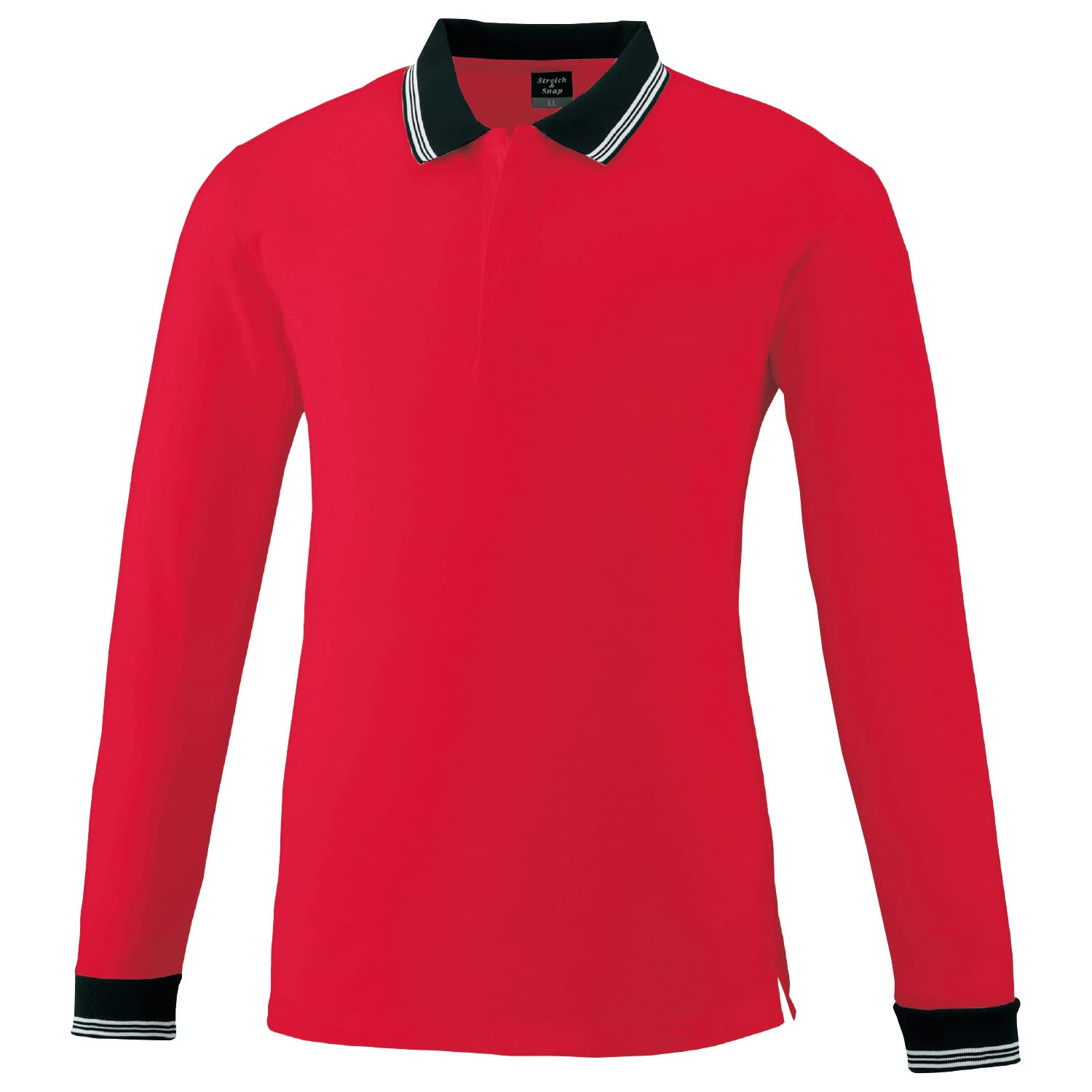 

Поло Kokuraya POLOIZM 371-10-5L, эластичное, с длинными рукавами, на кнопках, красное, 5 л