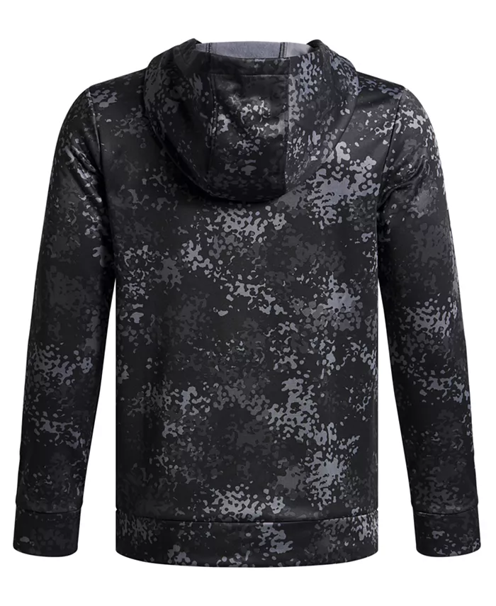 

Мальчиковая флисовая худи с принтом 6-20 Under Armour, черный