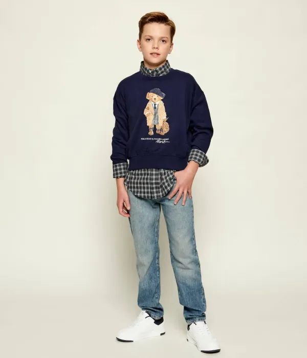 Толстовка MADISON relaxed fit Polo Ralph Lauren, темно-синий — фото 2