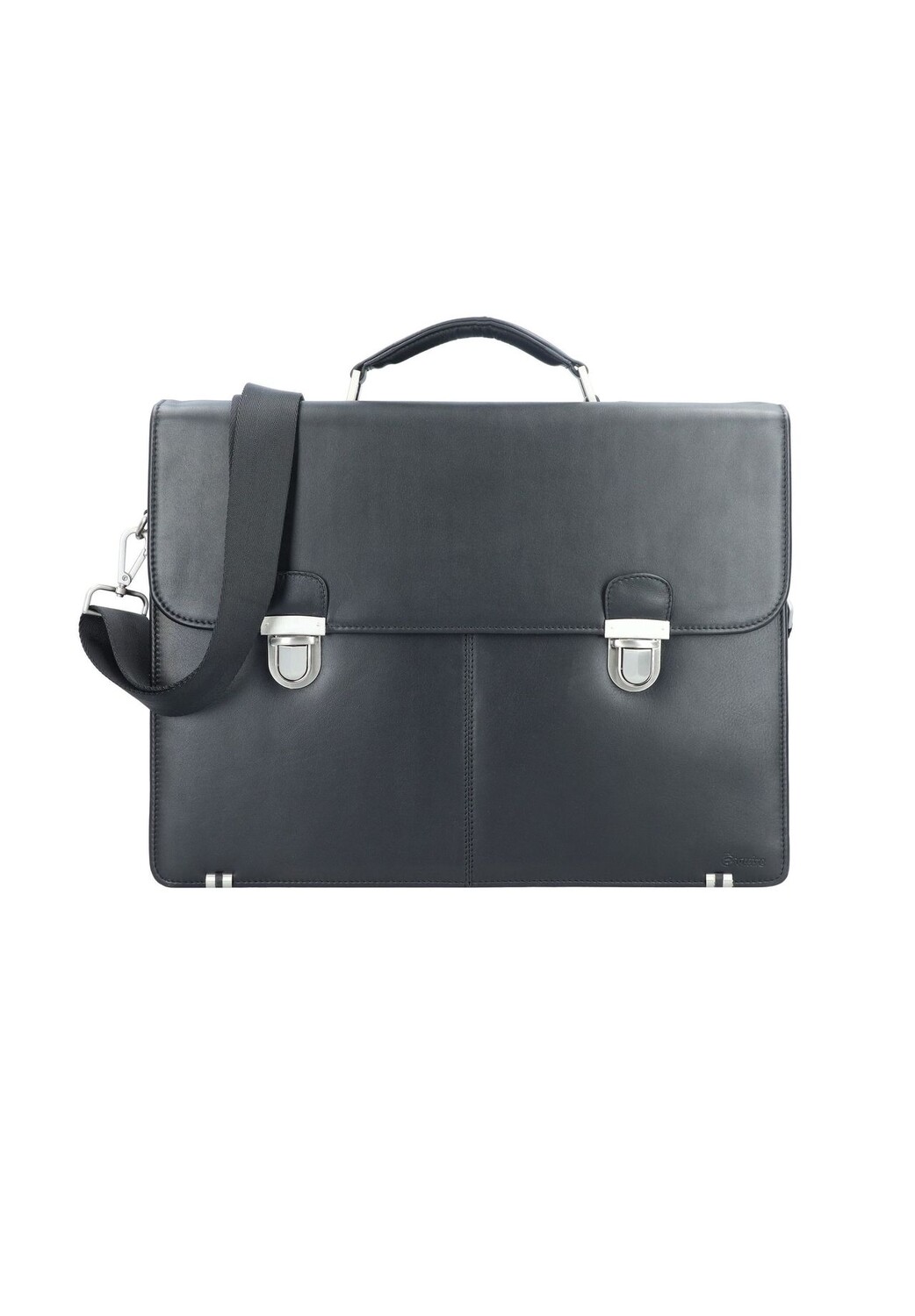 

Портфель Oxford кожаный 42 см Esquire, черный