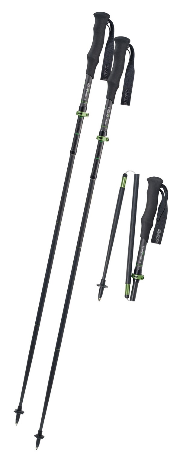 

Трекинговые палки Cross Stick — пара Komperdell, черный