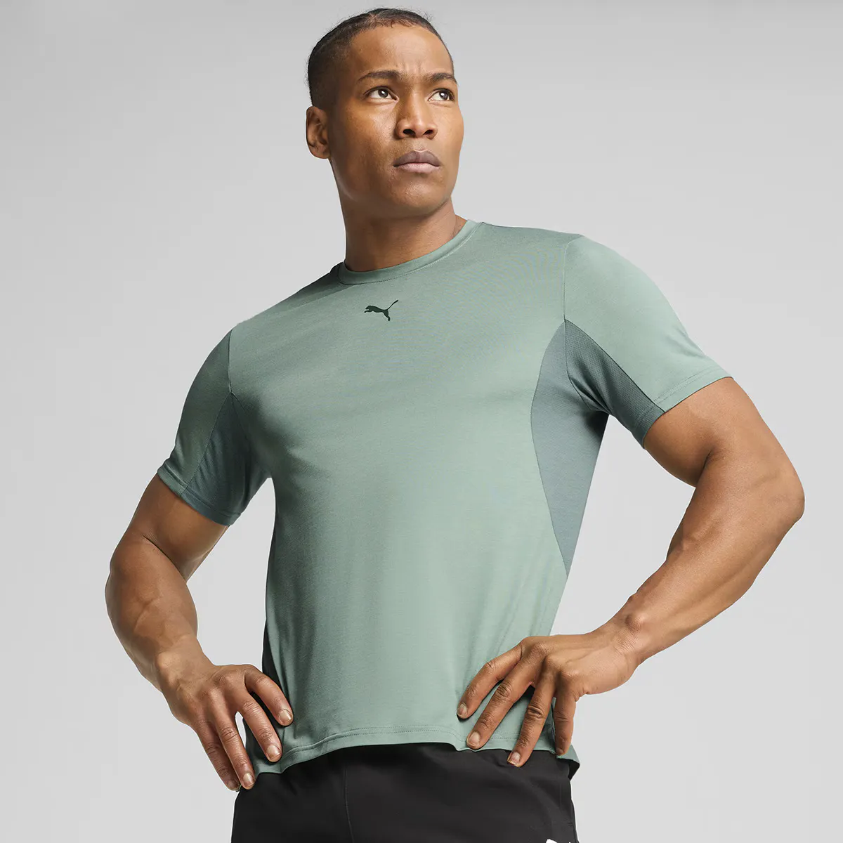 

Мужская M CLOUDSPUN МЯГКАЯ ДЫШАЩАЯ ФУТБОЛКА Puma, зеленый