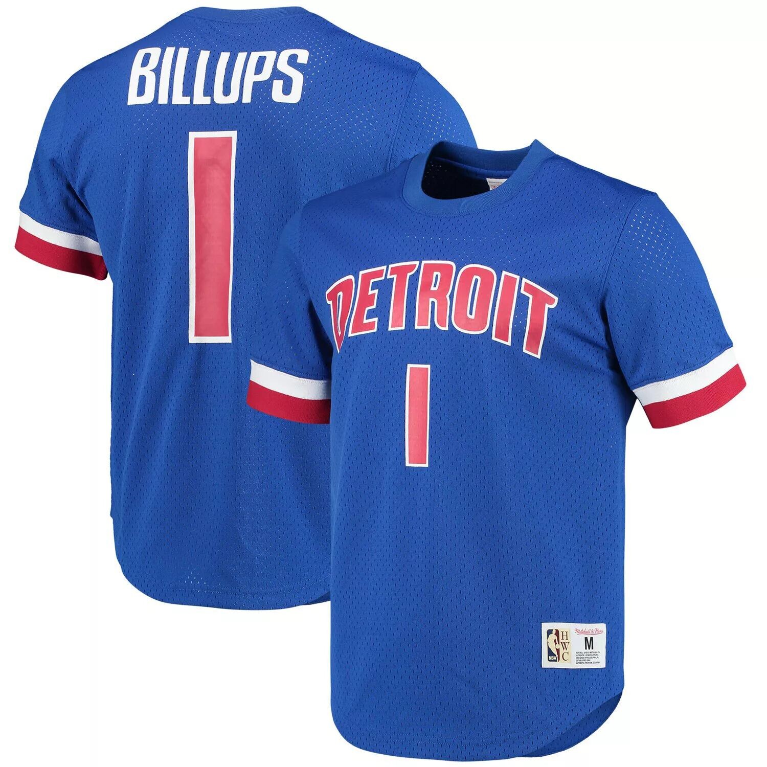 

Мужская синяя футболка с именем и номером Mitchell & Ness Chauncey Billups Detroit Pistons 2003, Синий, Мужская синяя футболка с именем и номером Mitchell & Ness Chauncey Billups Detroit Pistons 2003