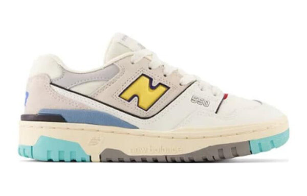 Кроссовки 550 New Balance, белый — фото 2