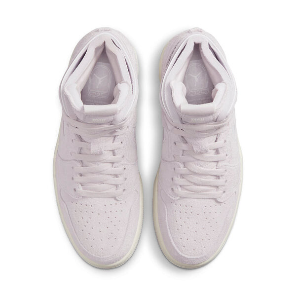 Кроссовки 1 высокие zoom комфорт Air Jordan, лиловый — фото 4