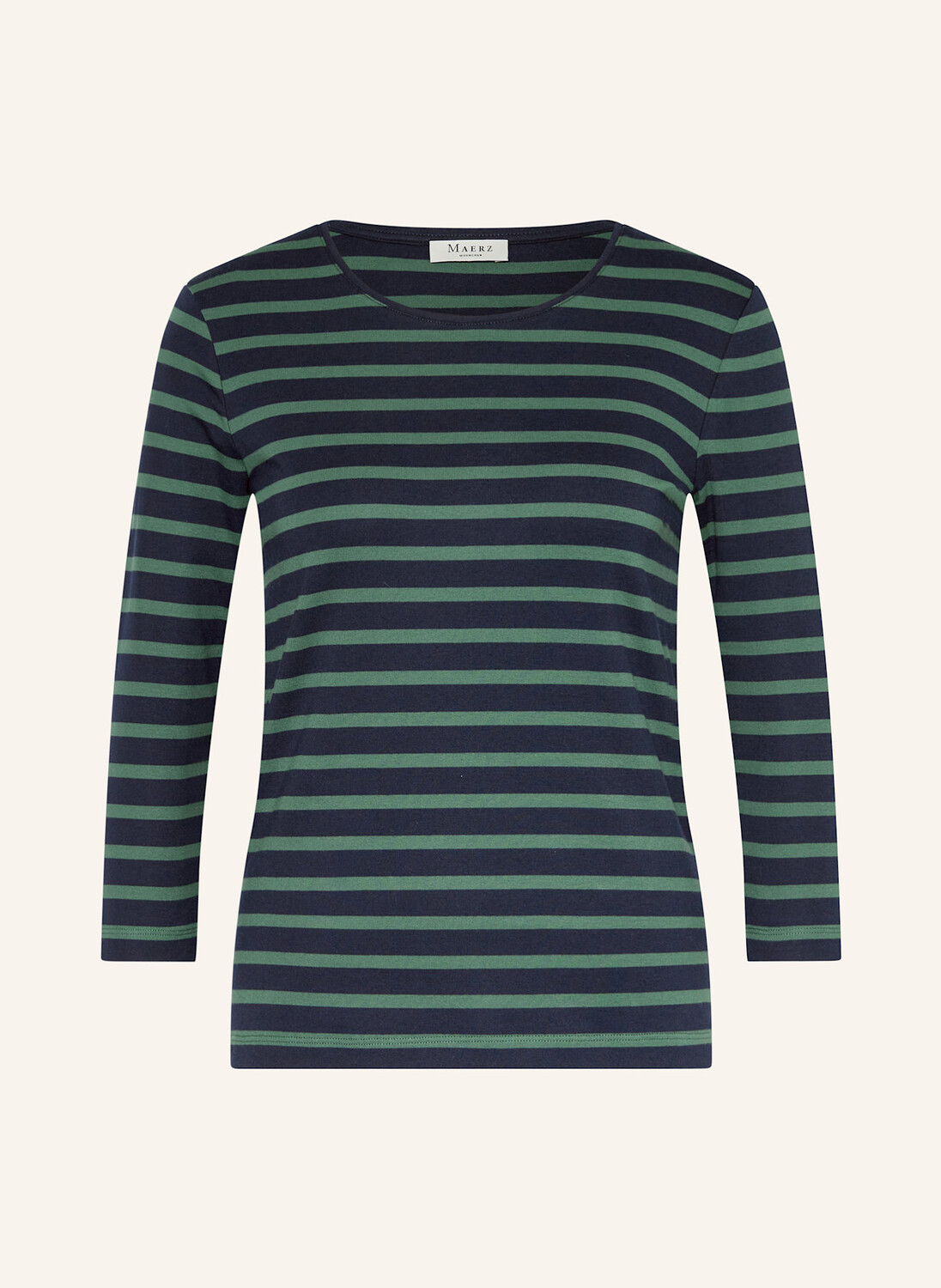 

Рубашка с рукавами 3/4 MAERZ MUENCHEN, цвет DUNKELBLAU/GRÜN