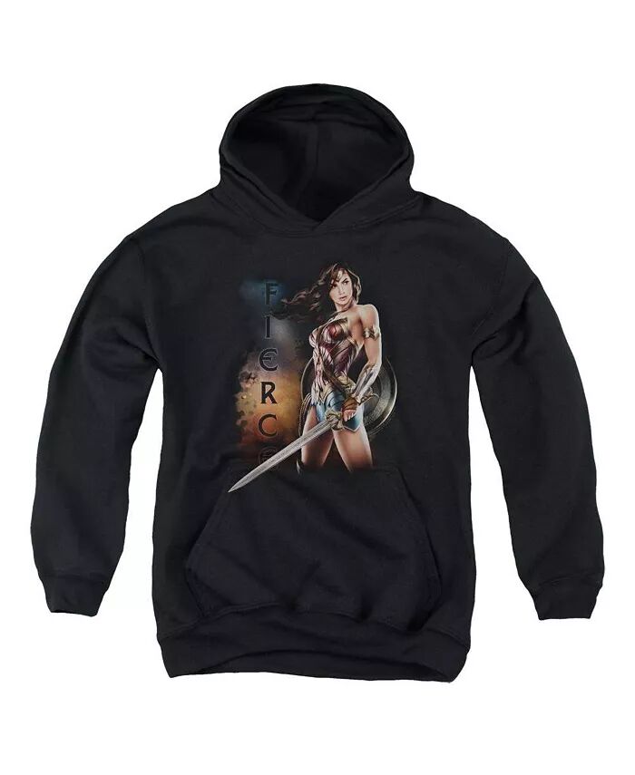 

Толстовка с капюшоном Movie Youth Fierce Pull Over Wonder Woman, черный