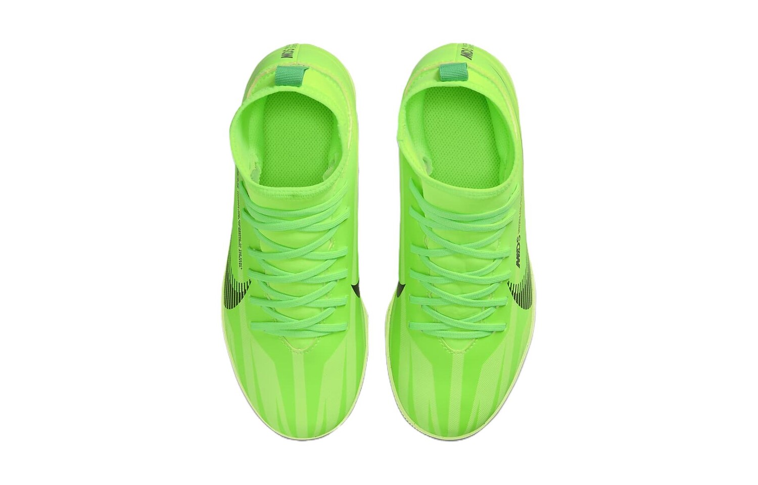 Детские футбольные бутсы Nike GS, Green — фото 4