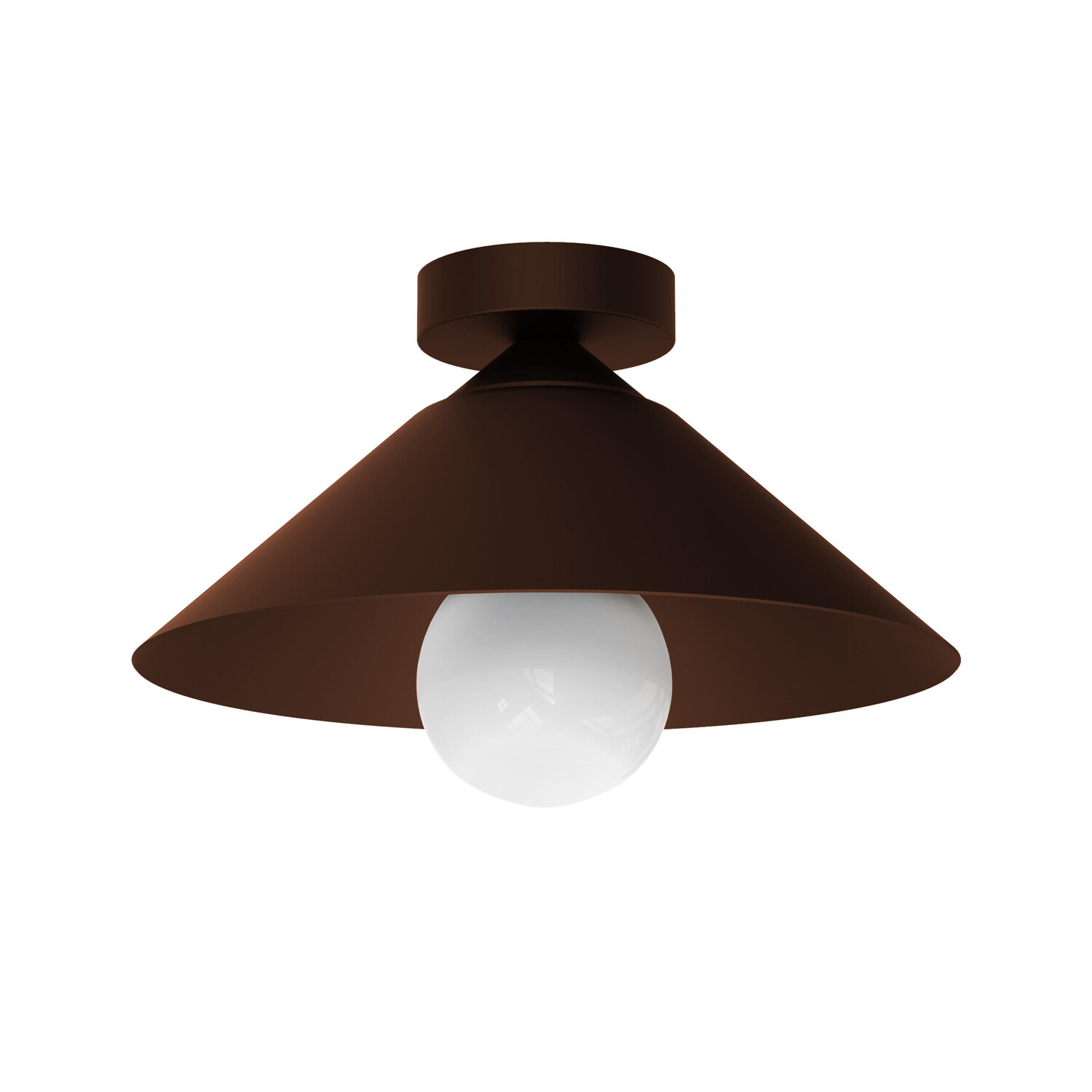 

Потолочный светильник Lumicom, 25x25x15 см, темно-коричневый