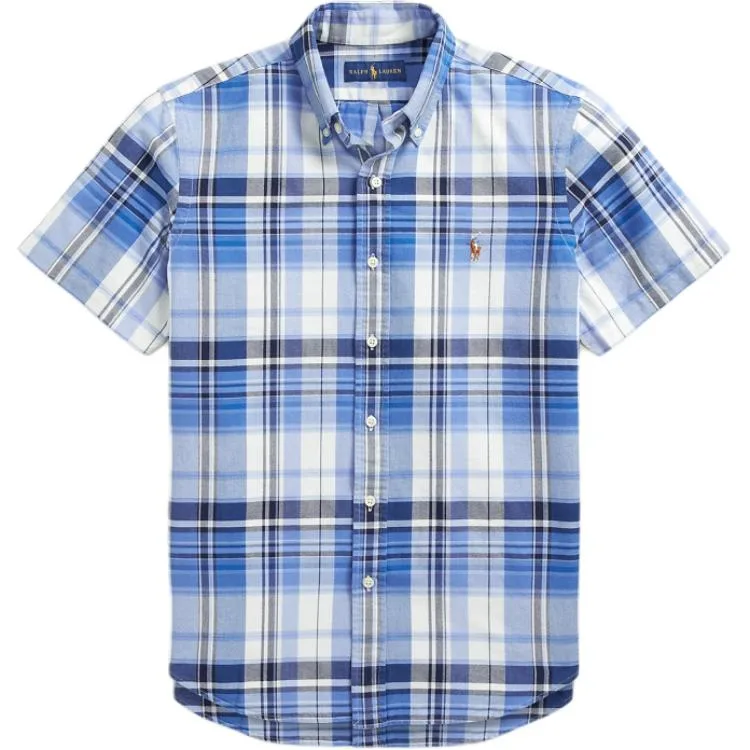 Рубашка SS25 мужская Polo Ralph Lauren, синий