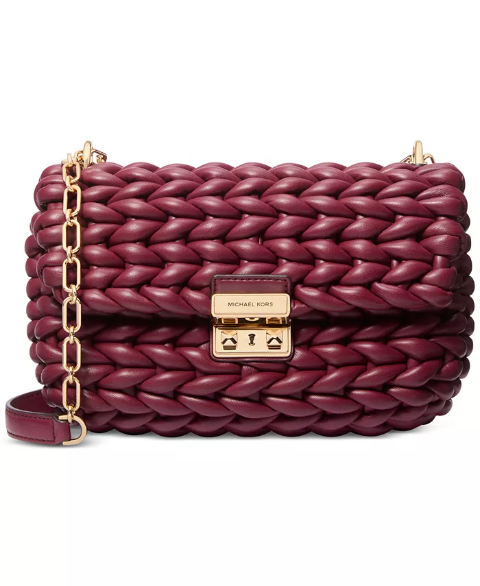 

Сумка-трансформер на цепочке Tribeca Small Michael Kors, фиолетовый