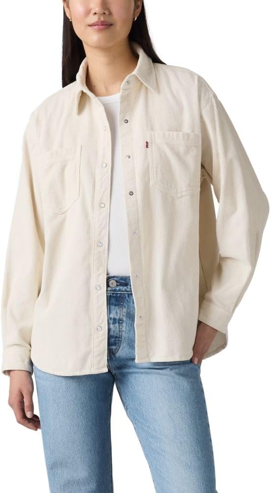 

Levi's Женская куртка-рубашка Iris, (New) Birch (Corduroy)