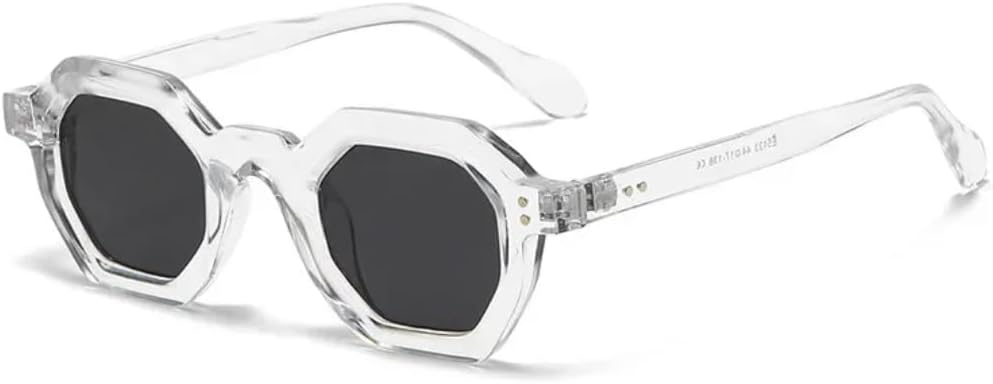 

Солнцезащитные очки с защитой UV400 | Линзы с мелкими заклепками, конфетного цвета | Для женщин и мужчин, для занятий спортом на открытом воздухе и вождения DSVIGF, Grey Black