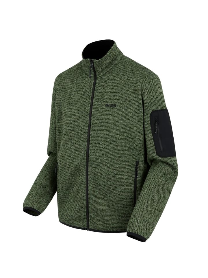 

Regatta Вязаная флисовая куртка Newhill зеленого цвета