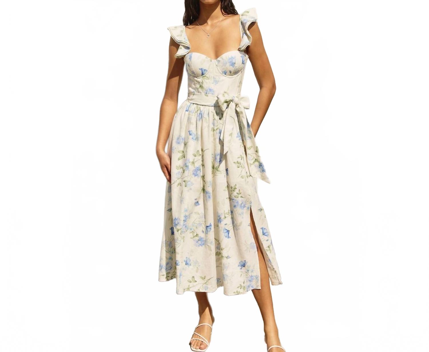 

Вечная корсетная платье-бабочка в нежном плюще DRESS FORUM, Mellow Ivy