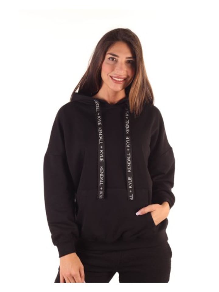 

Толстовка Kendall + Kylie, белый/черный