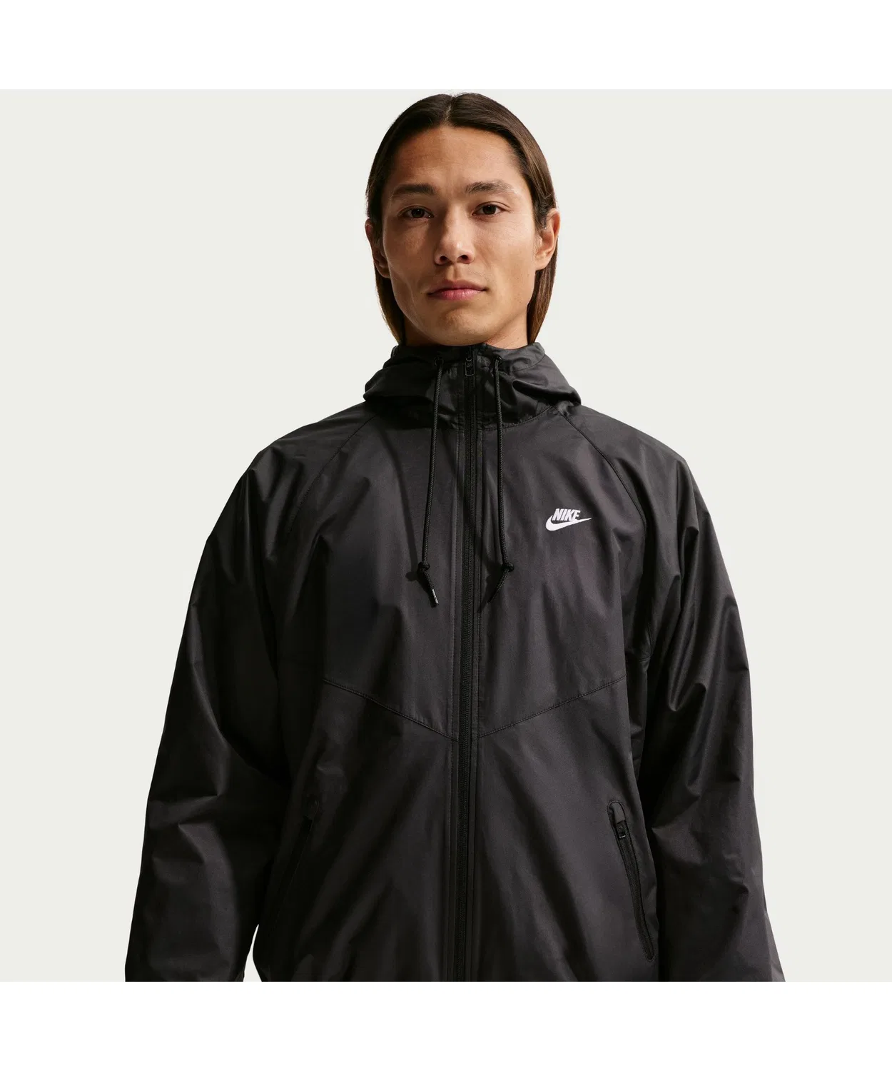 Куртка Nike Windrunner с технологией Storm-FIT, чёрная