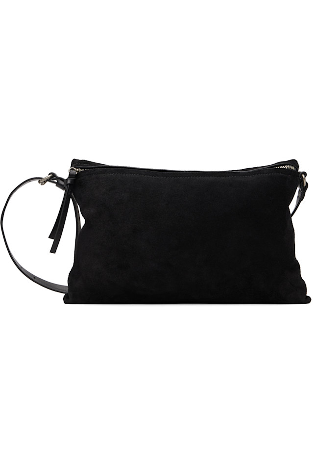 

Замшевый мешочек Dries Van Noten, черный
