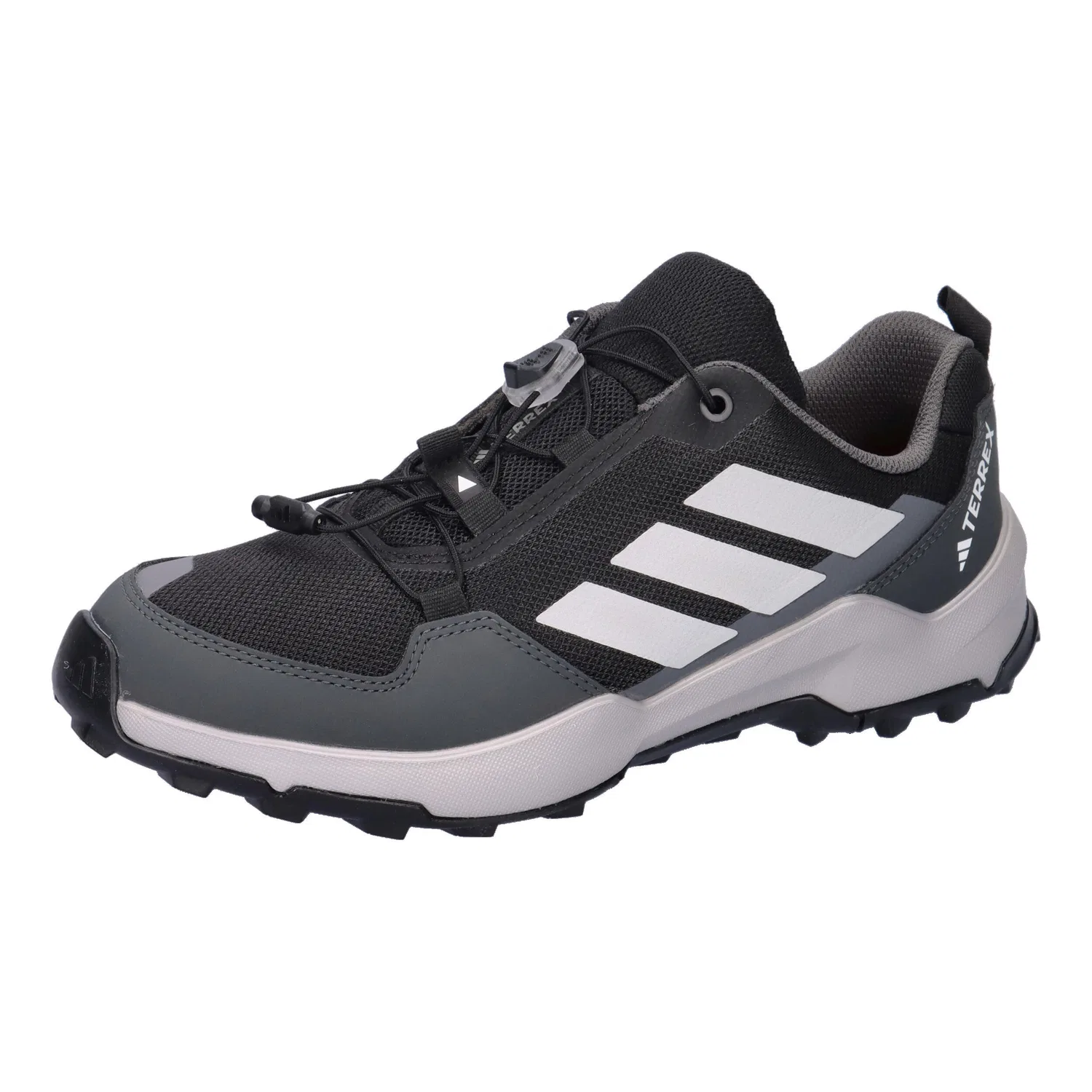 Детские походные ботинки с быстрой шнуровкой AX4S SL K Adidas, Schwarz Grau
