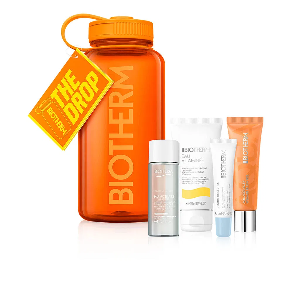Набор косметики для лица AQUASOURCE Vitamin Glow Biotherm, 5 предметов