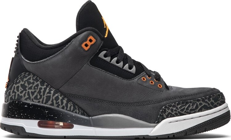 

Кроссовки Air Jordan 3 Retro Fear Pack, серый