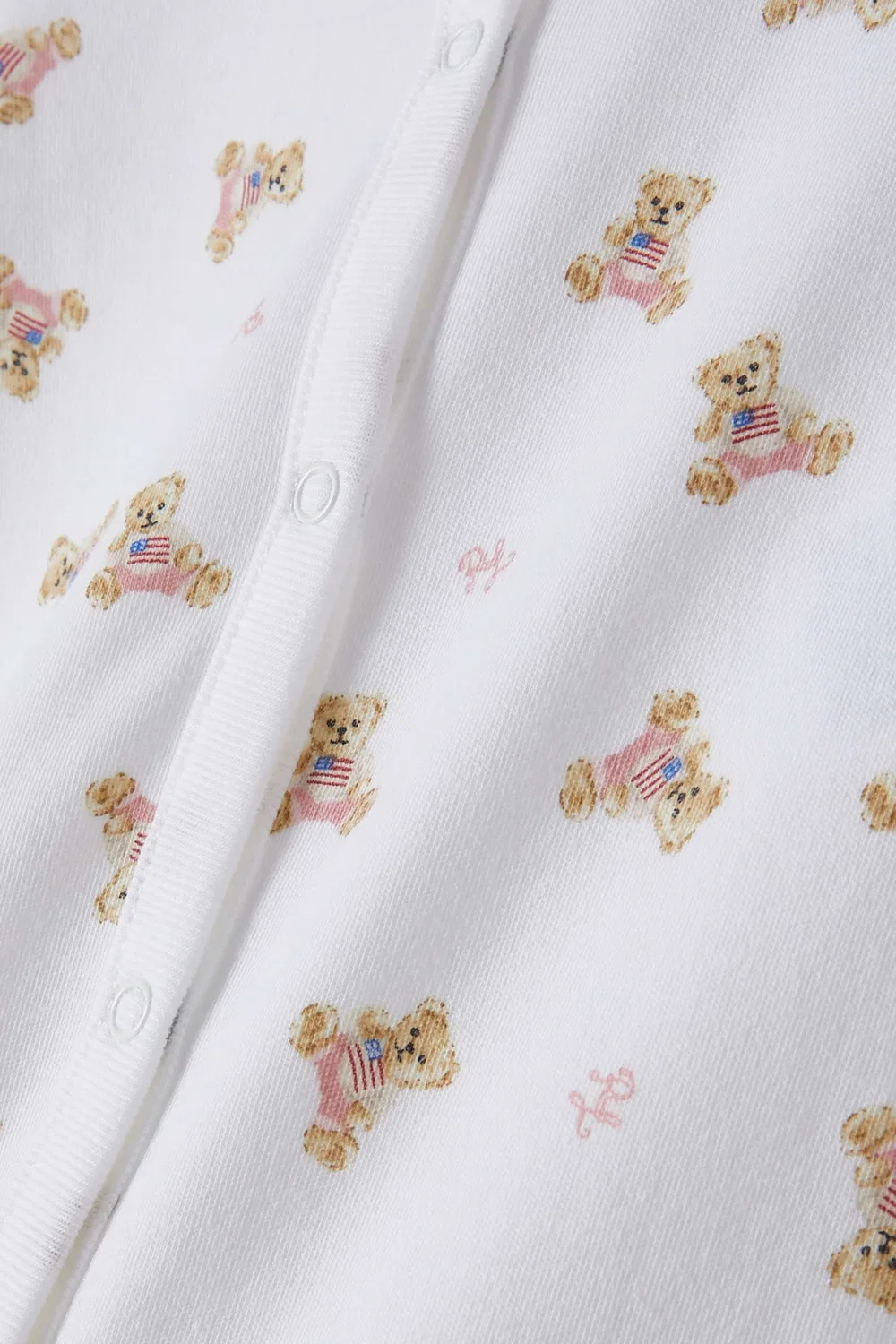 Комбинезон для сна с принтом медведя Polo Ralph Lauren — фото 3