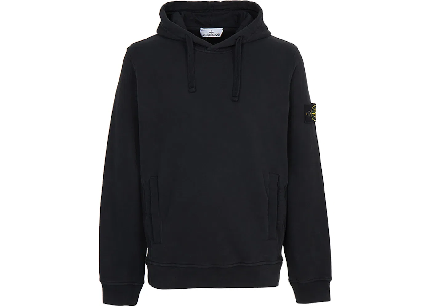 Мужская худи с начесом Stone Island, Black